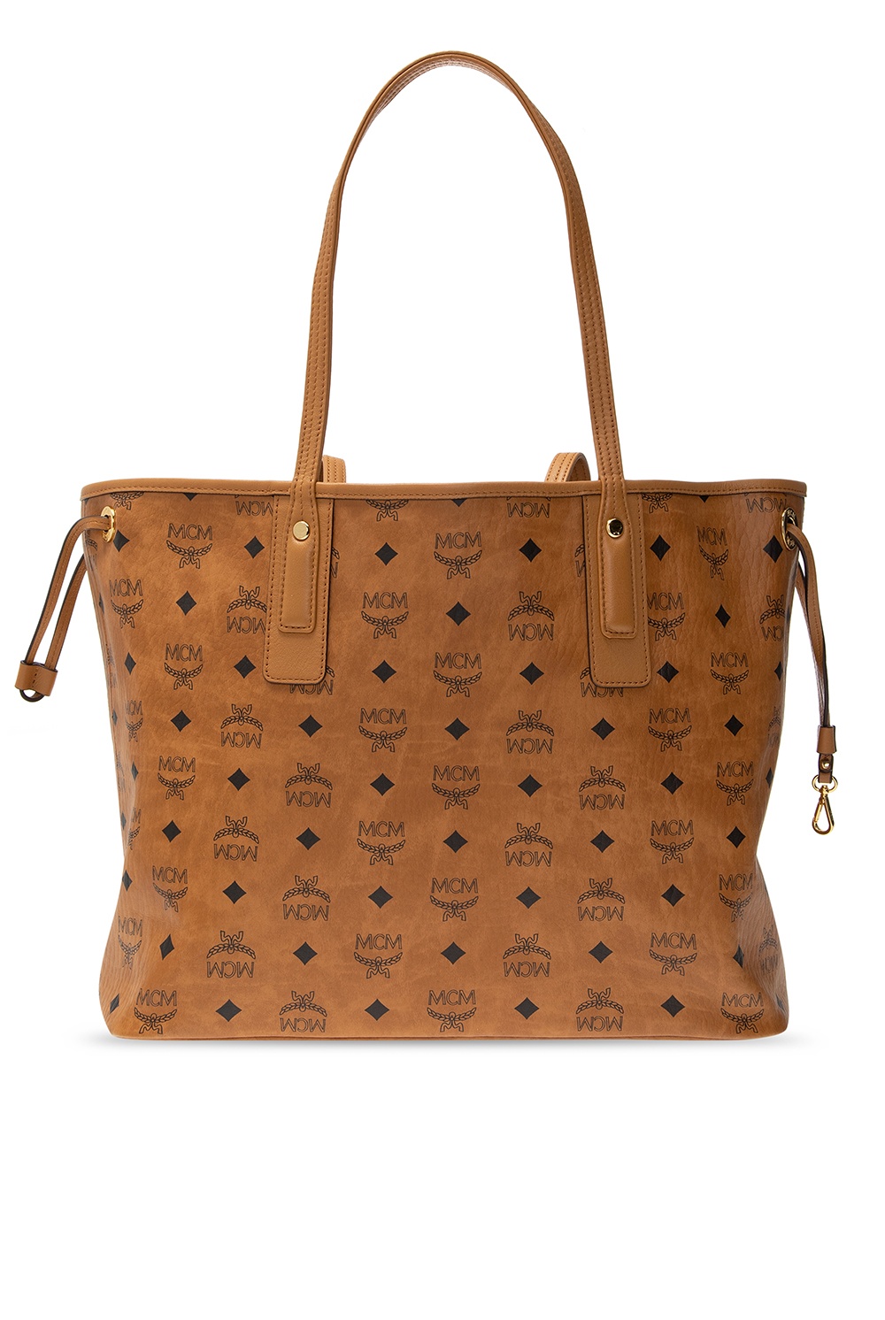 Mcm best sale shopper bag